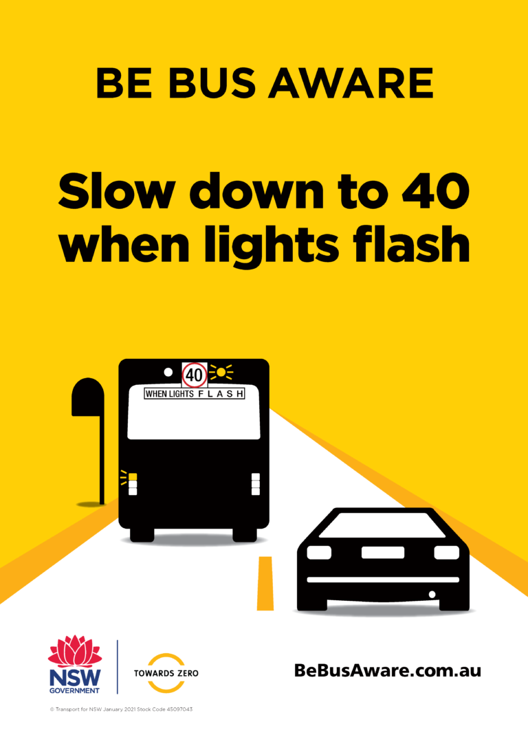 Slow Down To 40 When Lights Flash