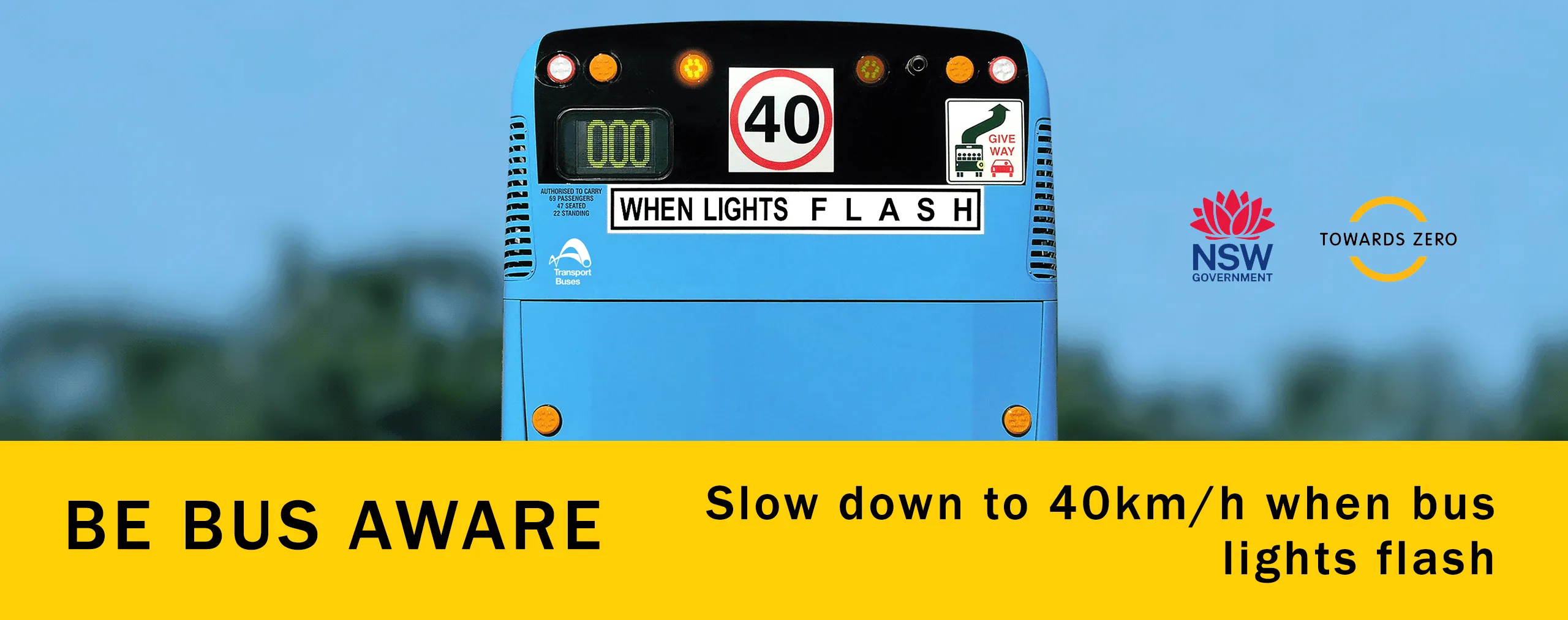 Be Bus Aware Homepage Banner