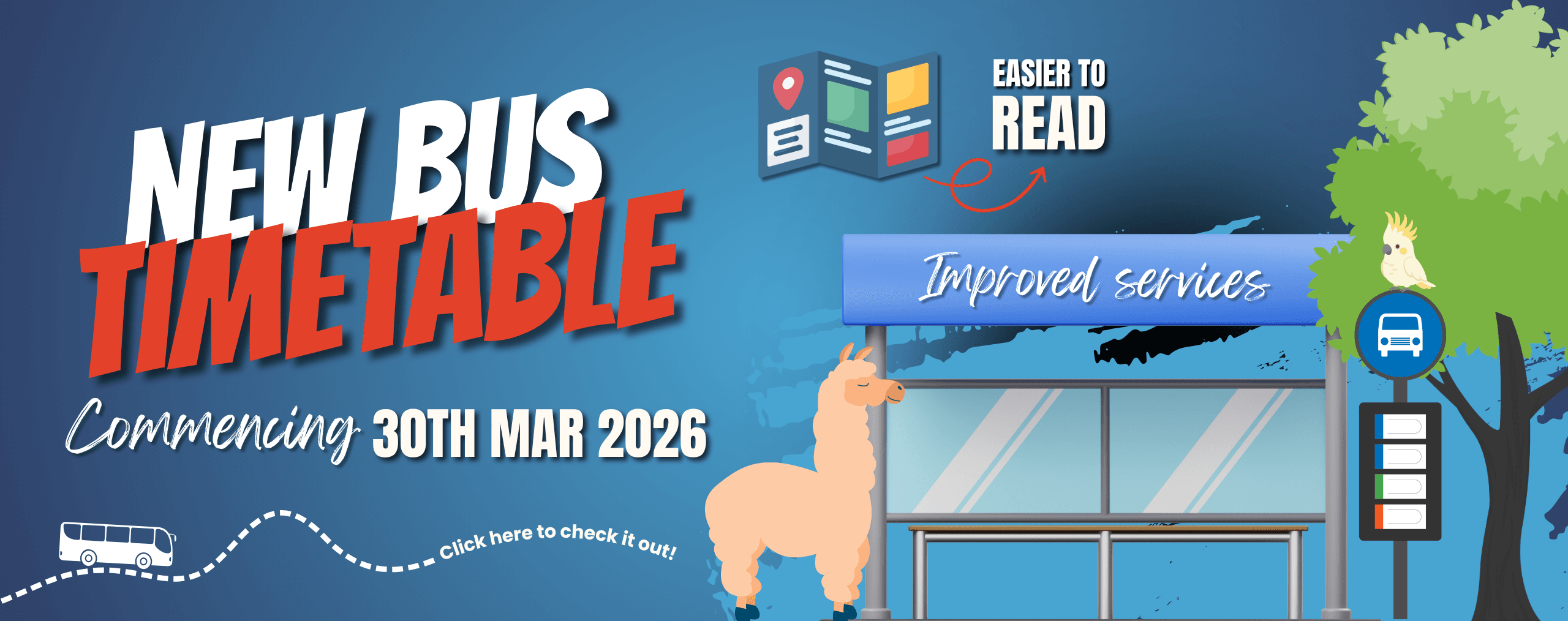 Berrima New Timetable Banner